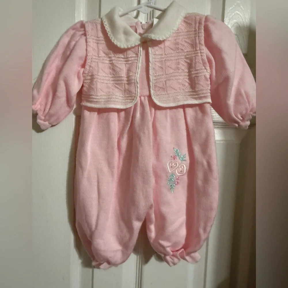 Vintage Glenne Percy Sweater Romper